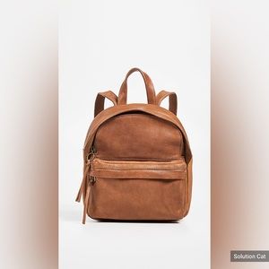 Mini Lorimer Leather Backpack